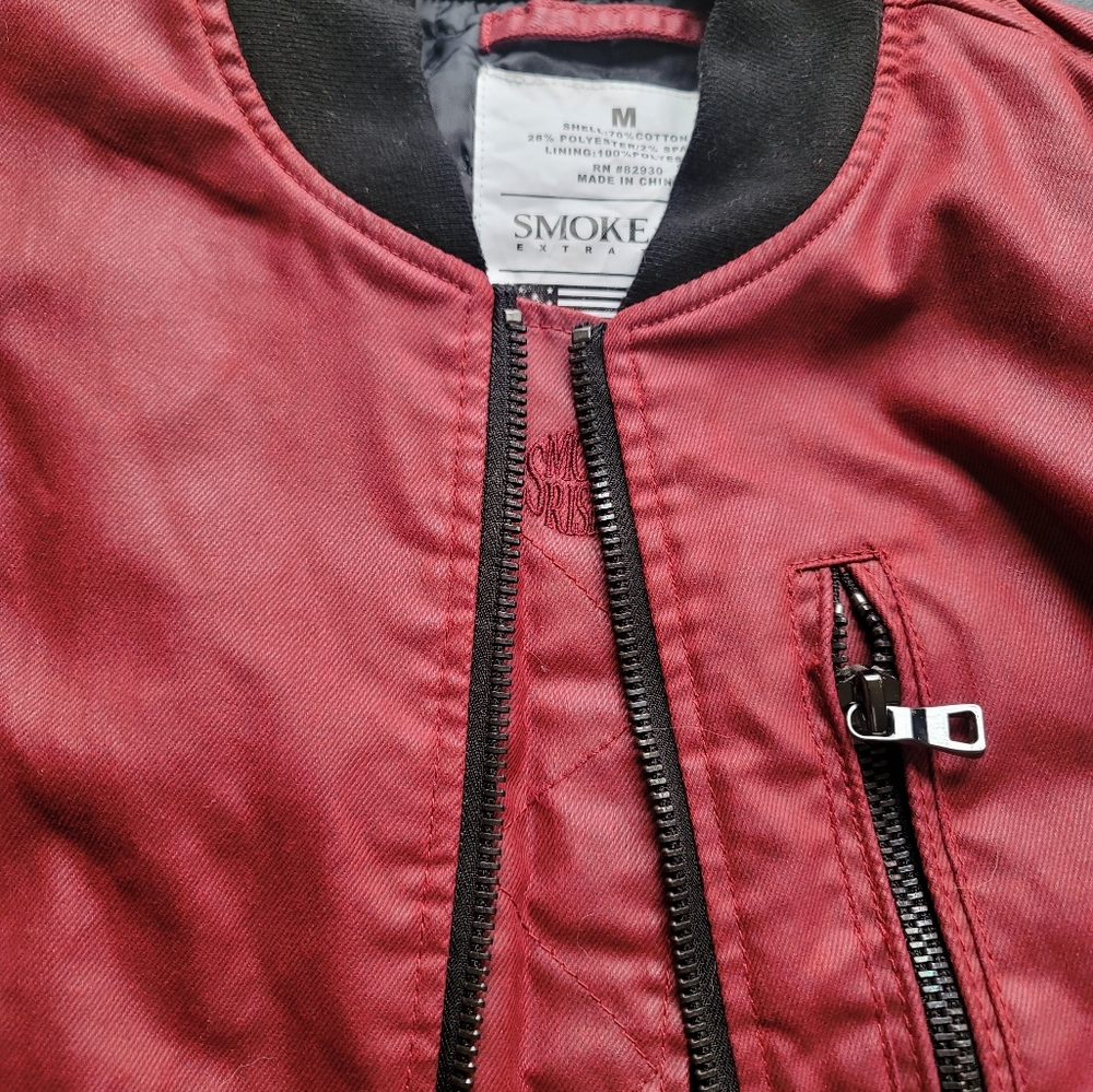Mens Bergundy Jacket Size M